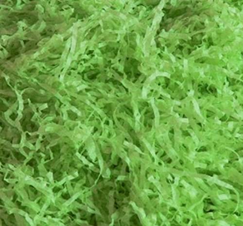 MustBeBonkers Packs of Acid Free Shredded Tissue Paper Shred! Gift Hamper Stuffing Filler (Light Green, 1kg) — image 1