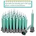 IANFAN 50 Pieces 3.5 Inch Epoxy Mixing Nozzle Tip, Static Mixing Nozzle Adhesive Cartridges Tip for AB Two-Component Cartridges 50ml/1.7oz(16-Element, 1:1 & 2:1 ratios)