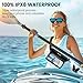 Niveaya IPX8 Waterproof Fanny Pack - 2 Pack, Floating Dry Bag Pouch, Phone Waterproof Waist Pouch Dry Bag, Beach, Kayaking, Swimming, Boat Essentials, for iPhone 17/16/15/14/13/12 Pro Max up to 9.5