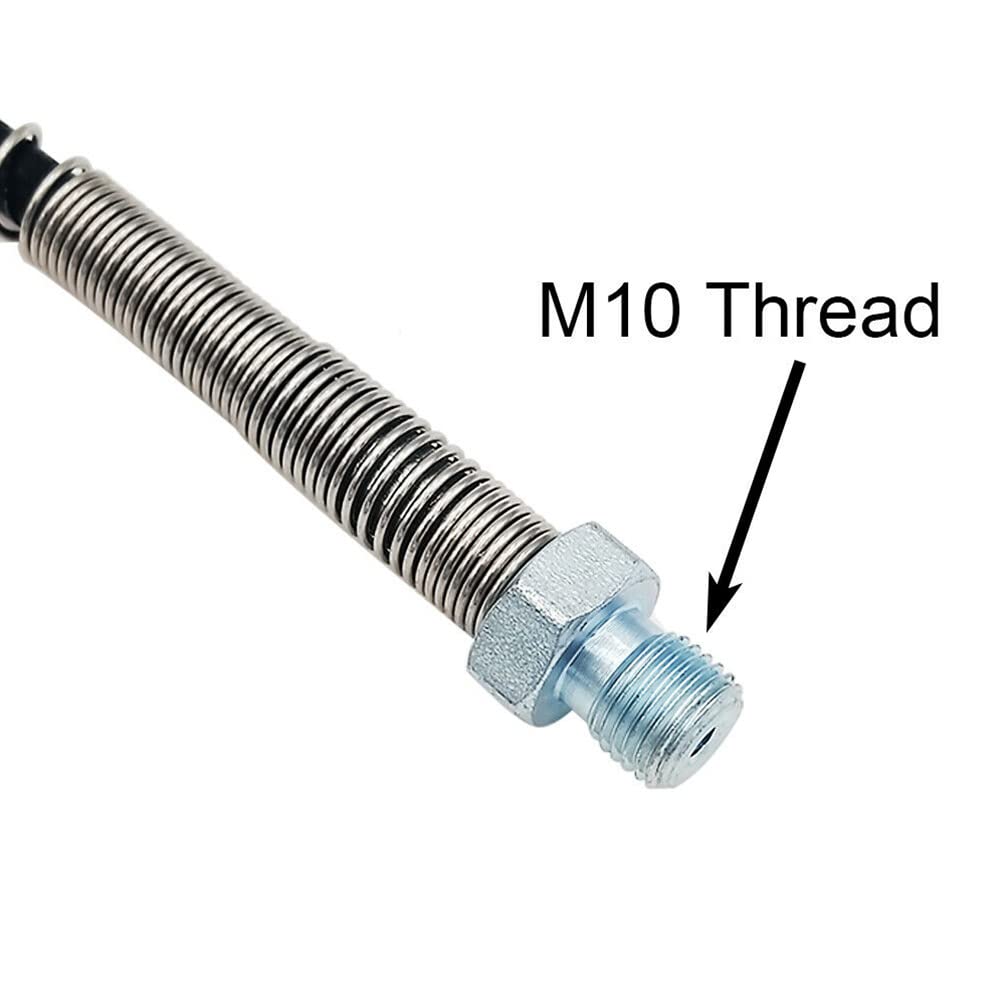 HPA - Tubo di ricarica per stazione di riempimento, 500 mm, rinforzato, 4500 PSI, compatibile con serbatoi PCP-SCUBA e sistemi paintball