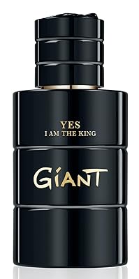 Geparlys Yes I Am The King Giant Eau De Parfum Spray For Men, 3.4 Ounce