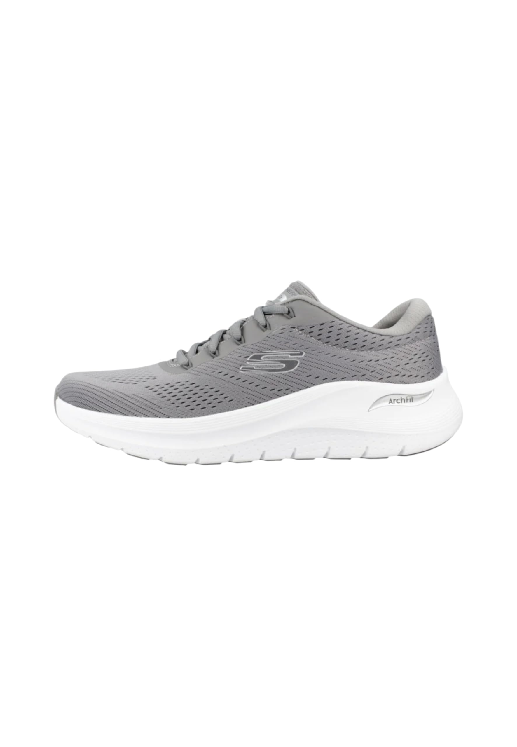 Skechers Herren Arch Fit 2.0 Sport, Gray Mesh Synthetic, 45 EU