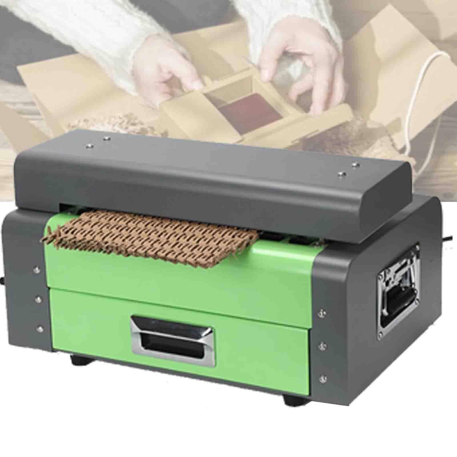 Trituradora de Cartón Pequeño,Cortadora Panal, Papel Corrugado Kraft, Cojín Expandible, Eficiente Reducción Residuos, para Reciclaje e Embalaje Industrial Cut325mm