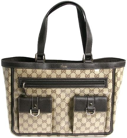 Amazon グッチ Gucci アウトレット トートバッグベージュgg ダークブラウン Fzifg 9903 海外ブランド直営 アウトレット 並行輸入品 トートバッグ