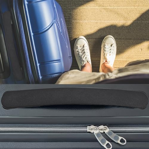 Image of 4pcs Replacement Luggage Suitcase Handle Luggage Replacement Handle Pulls Carry Strap Luggage Grip Replacement Part Black for Luggage Case Repair