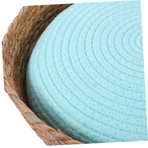 Coussin confortable pour chat panier osier tressé anti-chaleur