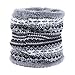 LYYAN Unisexe Cache-Cou Écharpe Infinity Tour de Cou Foulards de Voyage Automne Hiver Chaud Confortable Ski Moto Escalade Cadeaux Cadeau (Color : 03)