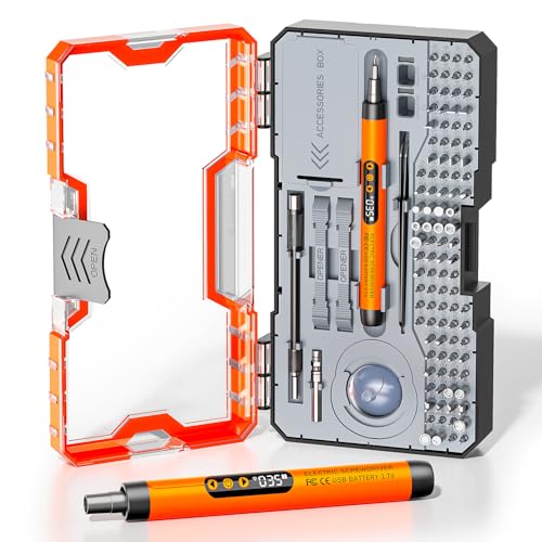 ANVANNA 120-IN-1 Mini Electric Screwdriver Set is a comprehensive electric