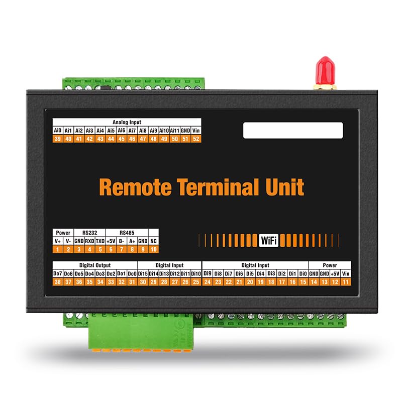 7100-WiFi-CD04(R) 12Ai + 16Ti + 4Do(Relay) Modbus Rtu Io Module