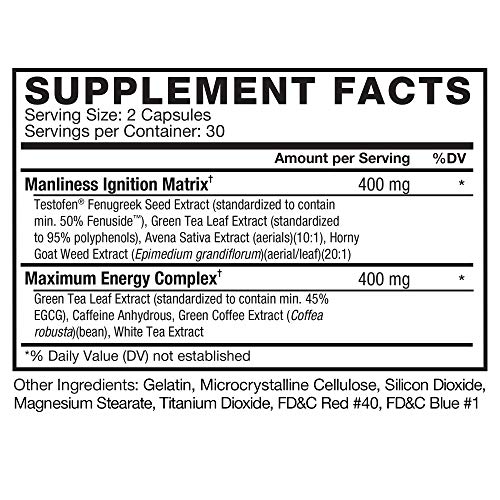 Force Factor Test X180 Ignite, Testosterone Booster & Fat Burner For Men thumb #5