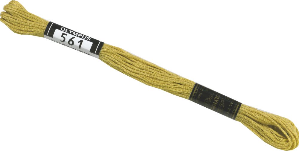 Fil de broderie Olympus n 25 écheveau 6 brins Japon COL.561