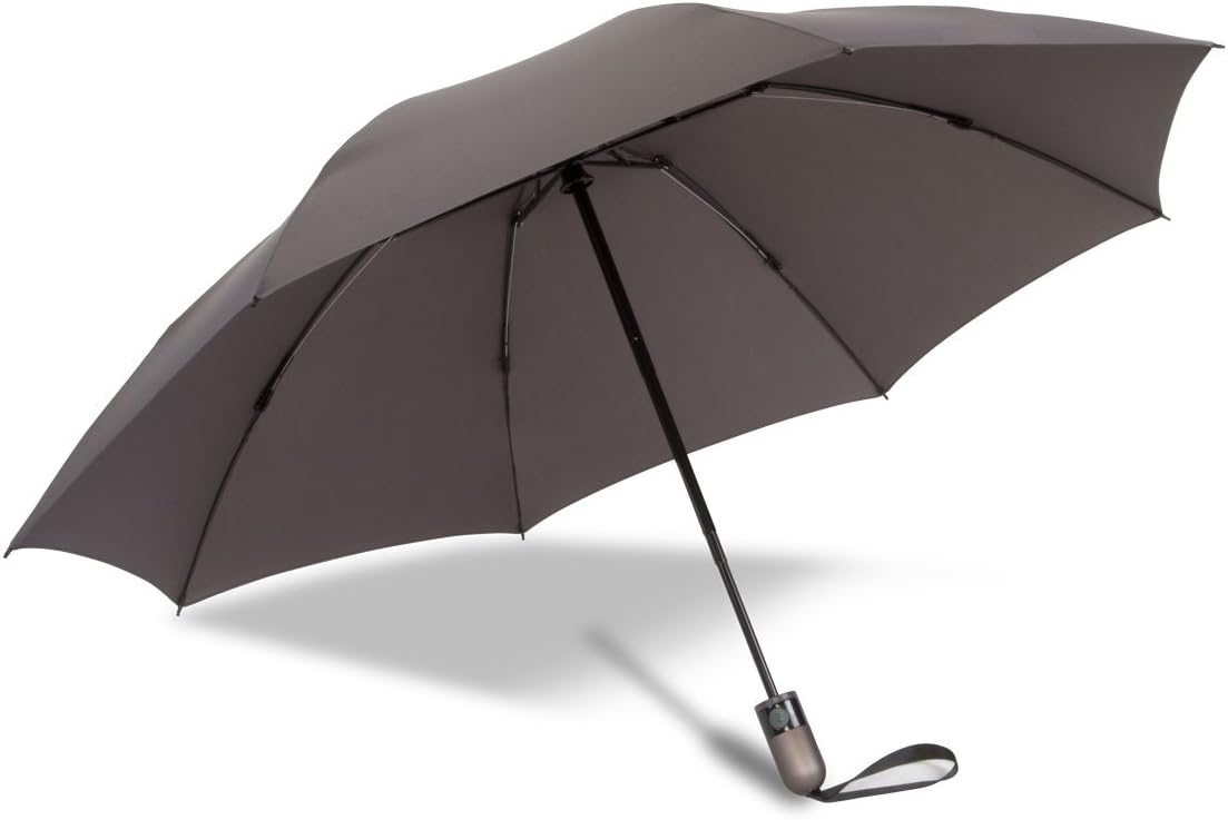 ShedRain Unbelievabrella Inverted, Upside Down, Automatic Open & Close Car Umbrella - Windproof & Rainproof, Heavy Duty, Double Layer Reverse Canopy Protects Men & Women