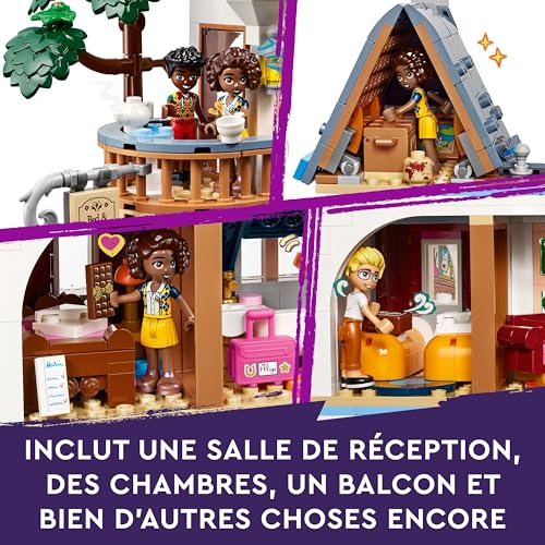 LEGO Friends La Chambre d’Hôte dans Un Château - Set pour Enfants dès 12 Ans - avec 4 Mini-poupées, Un Chien et des Accessoires - Idée de Cadeau pour Adolescents Garçons et Filles 42638