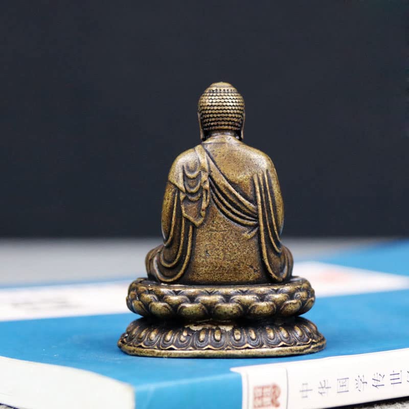 Amazon｜ミニ 仏像 釈迦如来座像 5cm『曹洞宗・臨済宗・天台宗』銅製