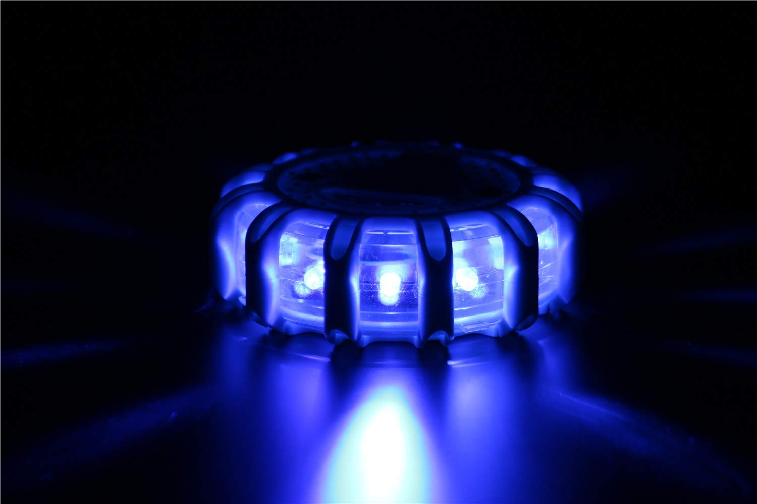 Luce di Emergenza a LED, Riloer Beacon Safety Flare Luce di Avvertimento Lampeggiante Lampada Stroboscopica Impermeabile (Confezione da 3)
