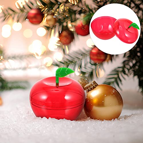 Toyandona 6Pcs Fruit Containers Filled Bobbing Fruit Shaped Christmas Candy Box Christmas Wedding Party Toy Wedding Bridal Shower Baubles Party Wedding Fruit Ornaments #TOP4