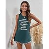 BLANCHES-Women-Friends-They-Dont-Know-Tank-Tops-TV-Show-Shirt-Sleeveless-Tee-Summer-Workout-Tops Plus Size Christmas Shirt Women Gnomes T-Shirt Xmas Buffalo Plaid Splicing Tshirt Holiday Shirts Tops Green
