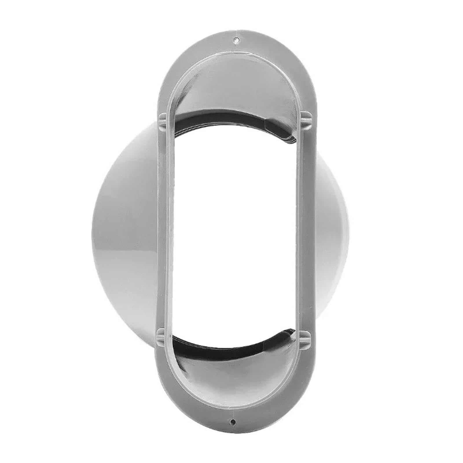 Shiketong 1Pcs 15Cm Portable Air Conditioner Window Exhaust Duct Pipe Hose Interface Connector Flat Nozzle Schlauchverbinder Klimaanlage