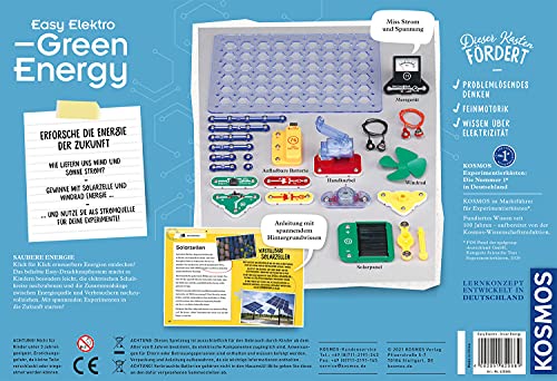 Kosmos 620684 Easy Elektro Green Energy, Erneuerbare Energie erzeugen speichern und einsetzen, Amazon Exclusive… – Bild 3