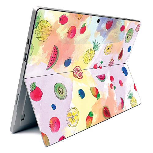 Image of MightySkins Carbon Fiber Skin for Microsoft Surface Pro 7 - Fruit Water | Textured Carbon Fiber Finish | Easy to Apply, Remove, and Change Styles | Made in The USA (CF-MISURPR7-Fruit Water)