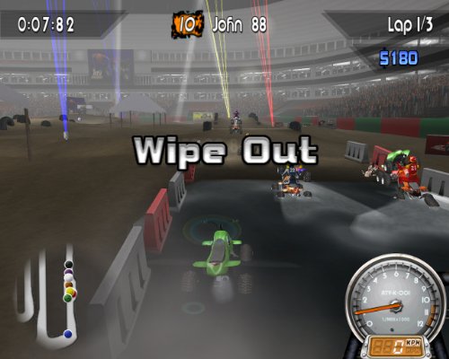 ATV QUAD KINGS WII + VOLANTE