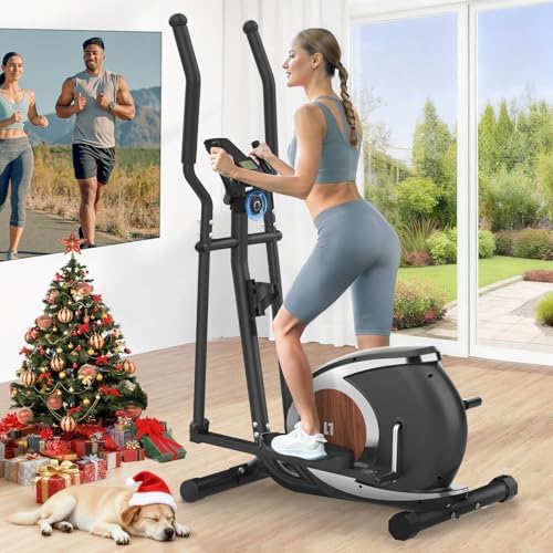 Neezee Bicicleta Elíptica Magnética con 16 Niveles de esistencia,...