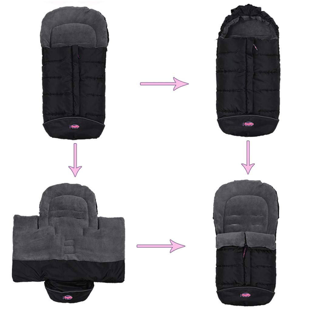 Anti-Kick Stroller Blanket,Toddler Stroller Universal Footmuff Cosy Toes Buggy Pushchair Sleeping Bag Waterproof,Anti-Slip,Extendable,Multifunction Use Stroller Winter Cover