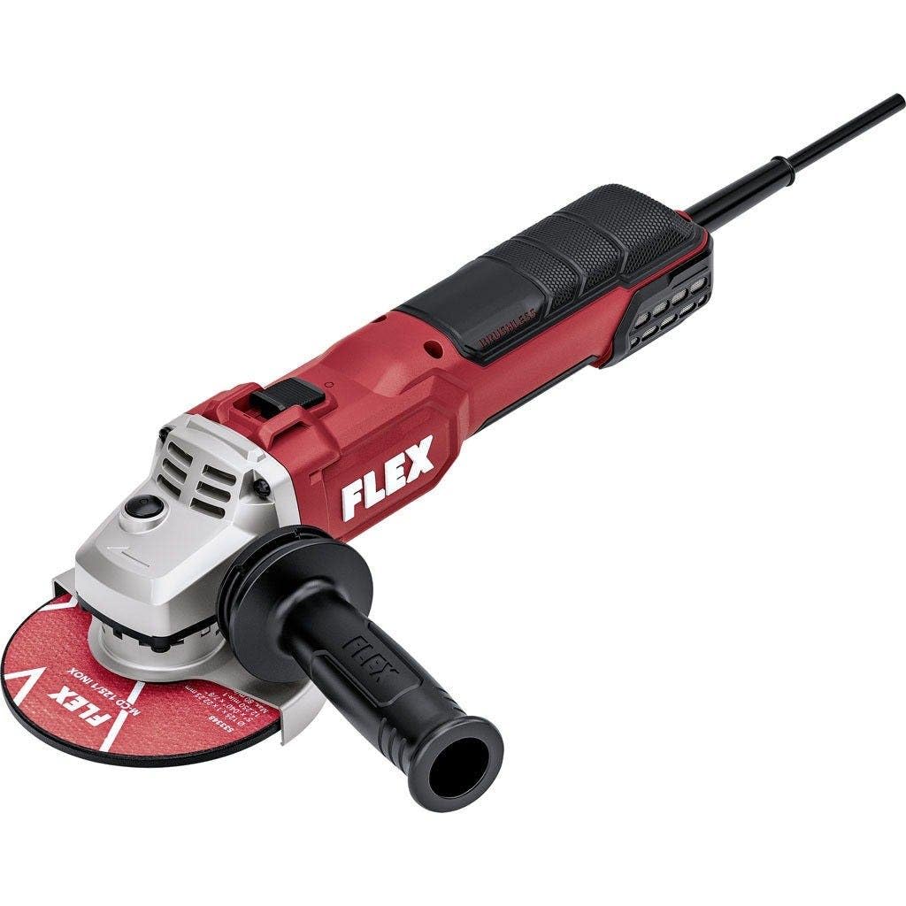 FLEX Amoladora angular de 2000 W, 125 mm (2000 W, amoladora angular con freno, 125 mm, 230 V, 50/60 Hz, cable de 4 m, herramienta artesanal, herramienta manual)