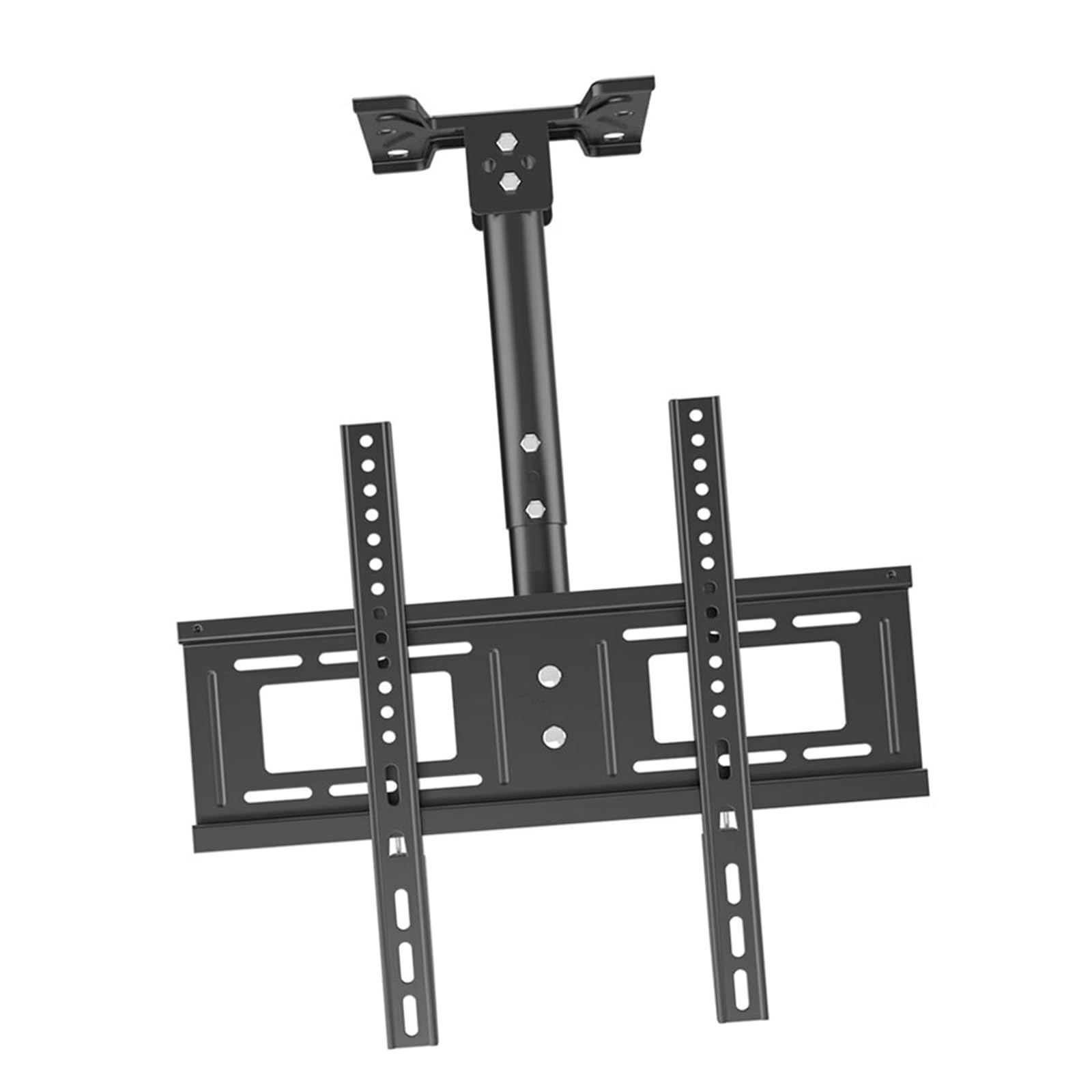 Support plafond téléviseur télescopique 26-60 pouces avec fixation robuste