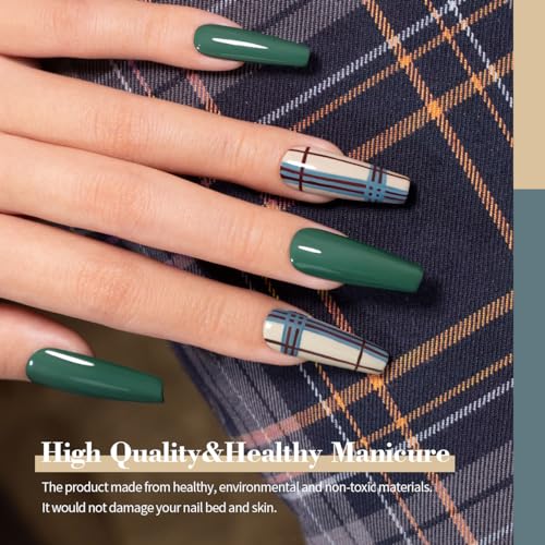 Set de 6 esmaltes en gel para uñas colores otoño e invierno miniatura 5
