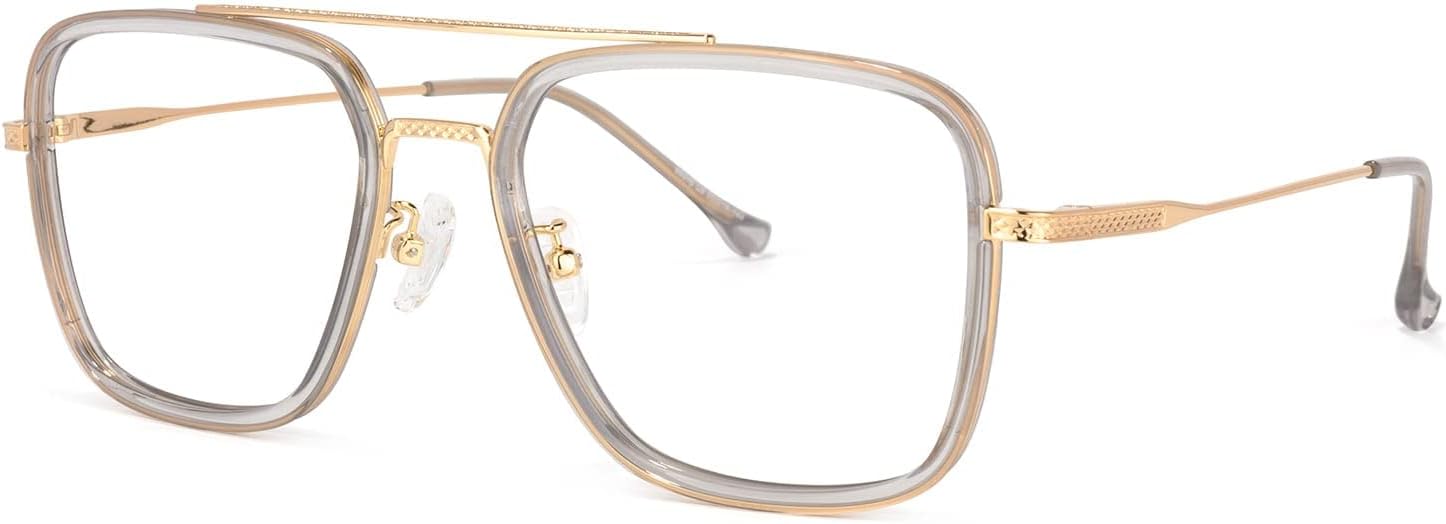 Zeelool Readers Aviator Blue Light Blocking Reading Glasses for Men Women with Anti-Reflective Coating Nayeli ZTX898397 - Image 4