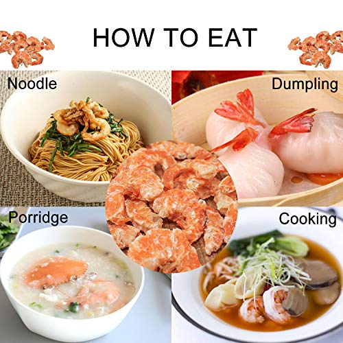Dabc Oak Land Dol Sun Died Florida Shrimp,Fresh-Caught & Dehydrated For Snacks, Seafood Salad, Pad Thai, Or Soup 佛羅里達 幹蝦仁 蝦幹 Dried Seafood  thumb #5