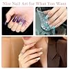 300PCS Nail Sponges for Ombre with 2PCS Grabbing Pen, Professional Ombre Nail Sponge Soft Nails Art Sponges With Grabbing Pen Nails Tech Must Have Manicure Supplies for Salon & Home Use