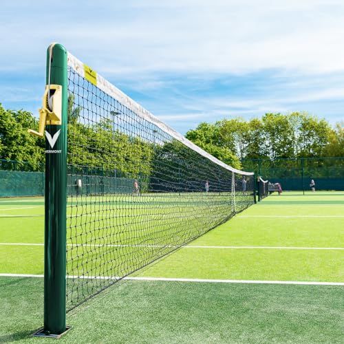 VERMONT Tennis Court Nets | Championship Quality, Heavy-Duty Design - Doubles or Singles Nets Available in 4 Thicknesses [2mm - 3.5mm] (Double Loop, 2.5mm Doubles [Standard]) - Thumbnail 5