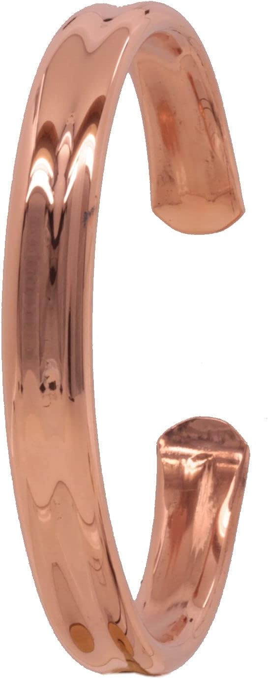 Schaepers Kaleidoskope 6 / copper bracelet / hand-forged in Germany / available in three sizes / width 10 mm