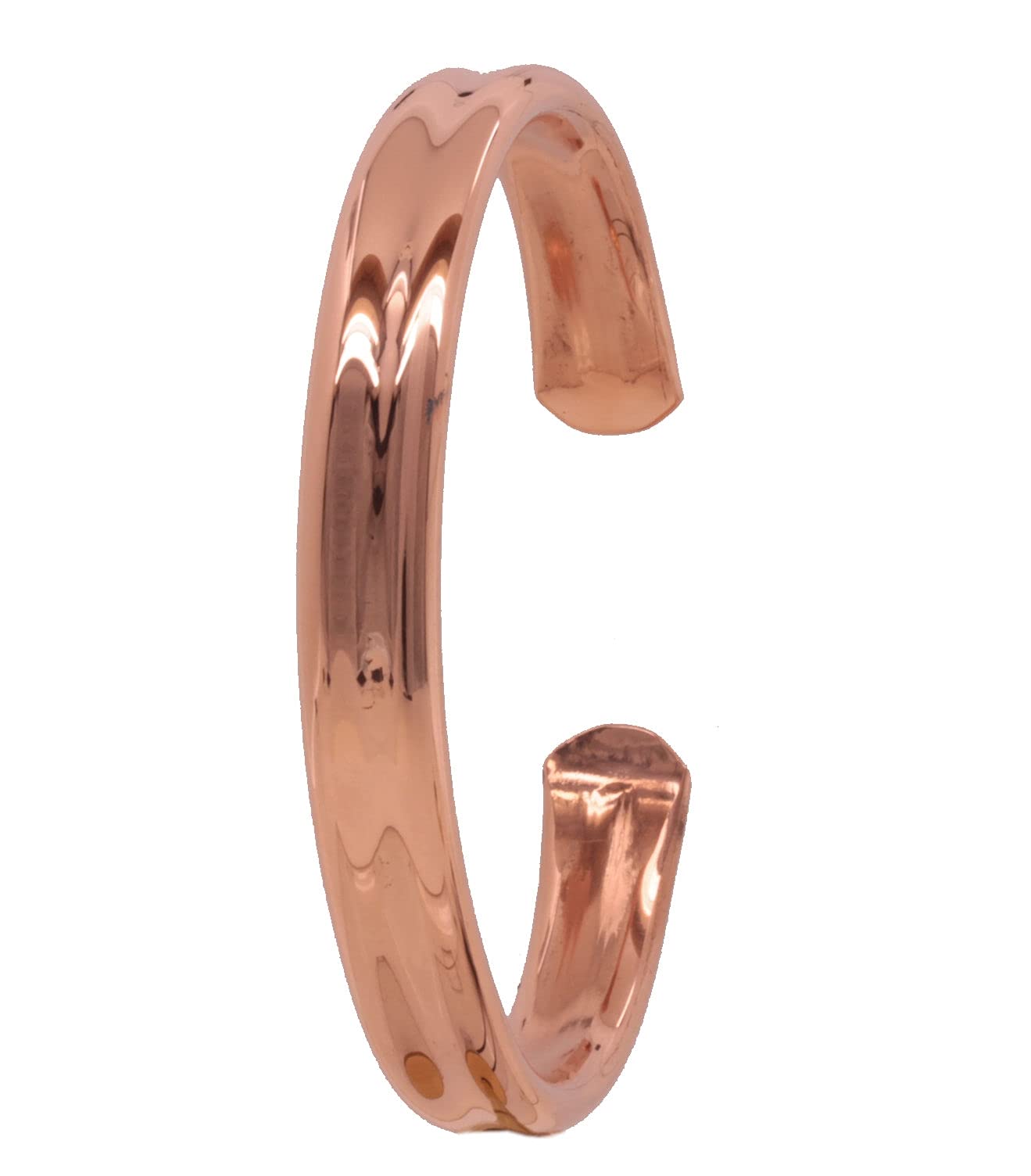Schaepers Kaleidoskope 6 / copper bracelet / hand-forged in Germany / available in three sizes / width 10 mm