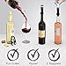 Electric Wine Opener Set Uncle Viner with Charger & Batteries - Gift Idea for Wine Lover - Battery Operated Corkscrew - Automatic Cordless Wine Bottle Opener Rechargeable - Mother's Day Christmas Kit