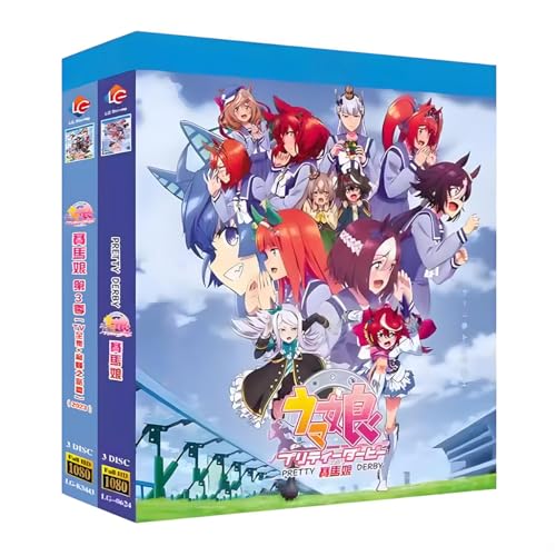 ウマ娘【第1期+第2期+第3期】完全版ブルーレイプレーヤーに用適 8-DISC BOX ウマ娘【第1期+第2期+第3期】完全版ブルーレイプレーヤーに用適 8-DISC BOX