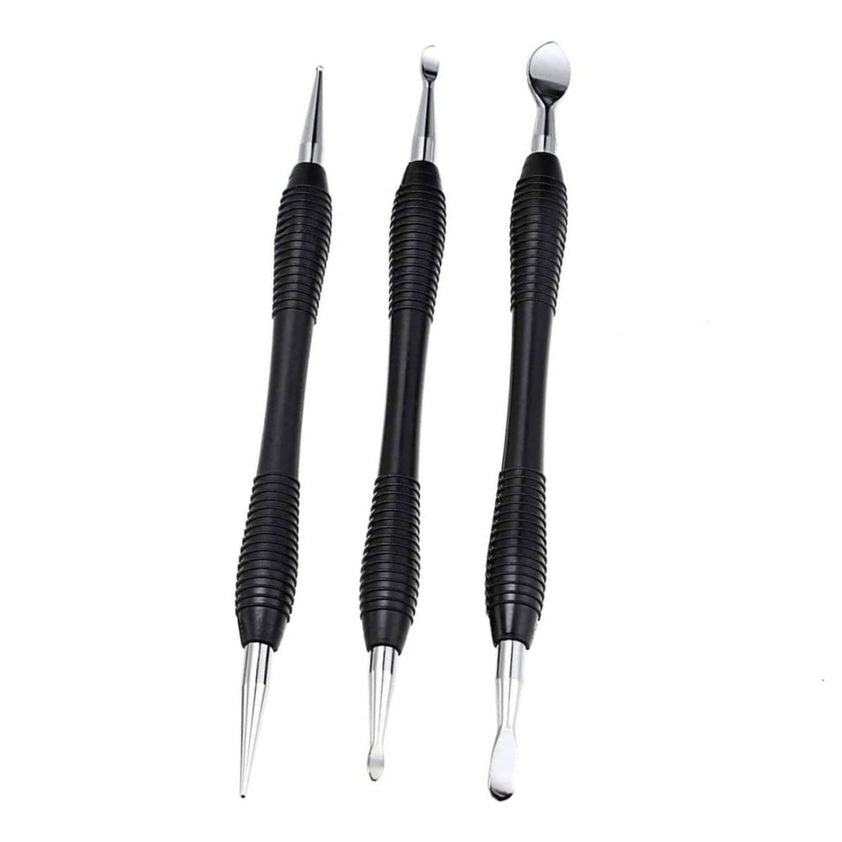 HOMSFOU 3 Ensembles Outils De Sculpture Sur Cuir Les Outils Outil De Presse Outil Poinçon Kit De Sculpture Outils De Sculpture Artisanat Outils De Fabrication Professionnels 3 pièces * 3