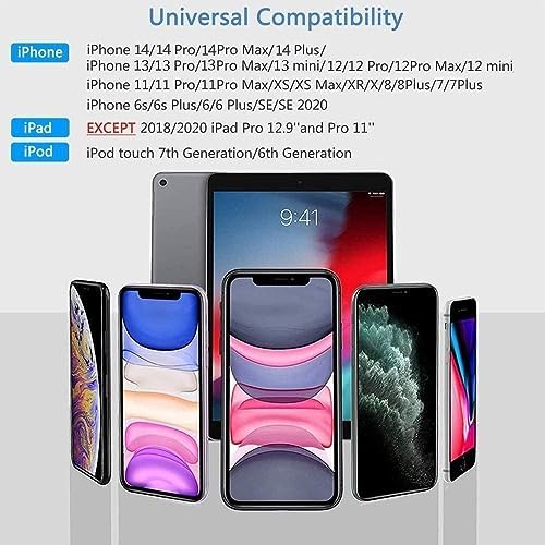 Lightning to HDMI Adapter for iPhone, [Apple MFi Certified] iPhone HDMI Adapter 1080P Digital AV Adapter Video HDMI Sync Screen Connector Compatible with iPhone 14/13/12/X/8/7 NO Need Power Supply - 5