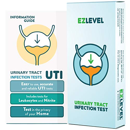 EZ Level 5 Urinary Tract Infection UTI Test Strips Individual Pouch (5 Count)