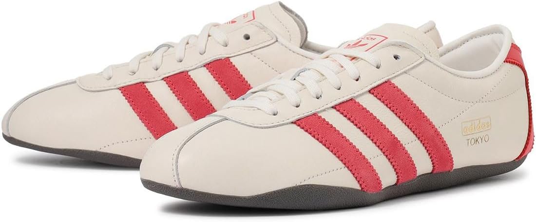 [アディダス] トーキョー W TOKYO W クラウドホワイト/レッド/ゴールド JR2080