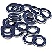 20 Pieces Aluminum Oil Drain Plug Washer Gaskets Compatible with Toyota 90430-12031