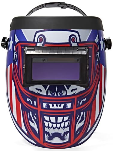 ICONIC WELD Auto Darkening Welding Helmet Shade #4/9-13