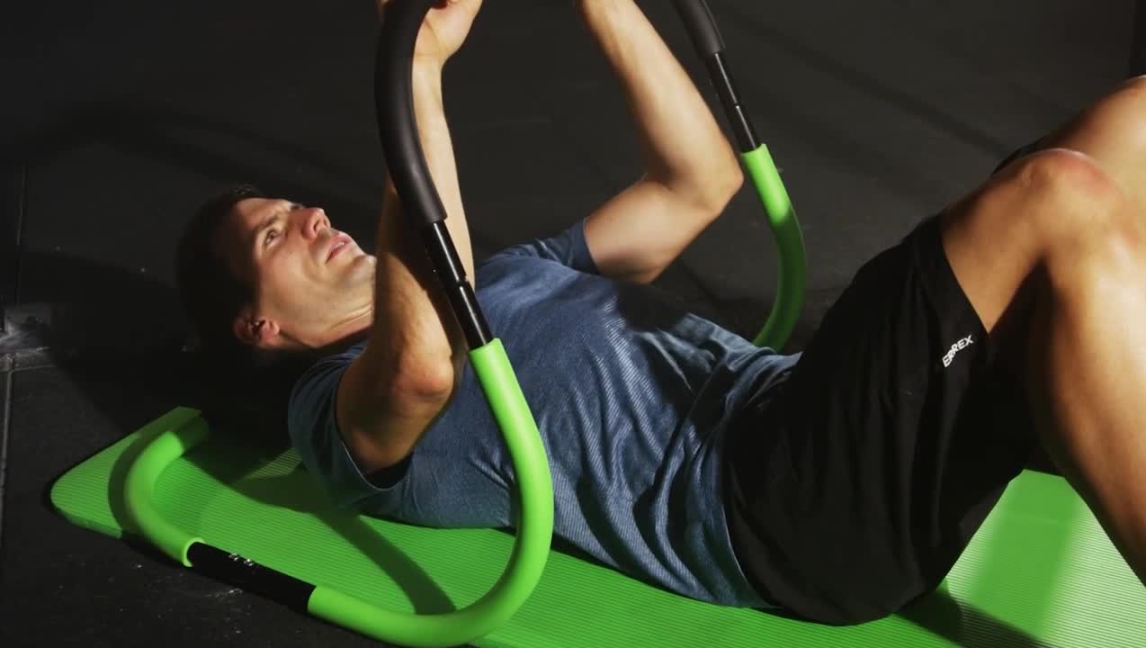 Allenatore Addominale Schildkr&ouml;t Fitness AB Trainer - Struttura In Acciaio Con Poggiatesta Morbido