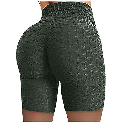 Generisch Transpirable Cómodo Elástico Moda Versátil Deportivo Moda de Alta Calidad Ideal Damas Dobladillo Elástico Yoga Pantalones con Alto Para Fitness Correr Jogging Caderas Entrenamiento Deportes
