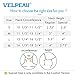 Velpeau Neck Brace for Neck Pain and Support - Soft Cervical Collar for Sleeping, Snoozing, Sleeping Upright, Anti-Snoring, Sleep Apnea for Women & Men (Blue, Enhanced Version, S: 10.5-11.5