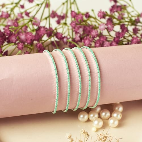 Image of Salty Alpha Anti Tarnish Bracelet for Women | Wrist Bracelets for Girls | Fashion Jewellery Accessories | Stylish Minimal Jewelry | Gift for Diwali, Christmas, Marriage, Birthday