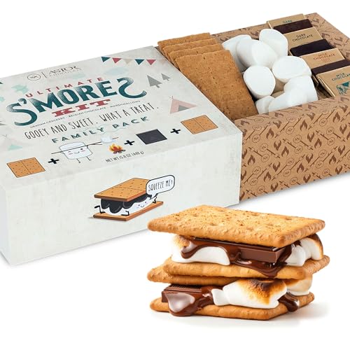 Smores Kit By Astor Chocolate Smore Kit for Fire...