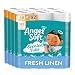 Angel Soft Toilet Paper with Fresh Linen Scented Tube, 48 Mega Rolls = 192 Regular Rolls, Soft and Strong Toilet Tissue
